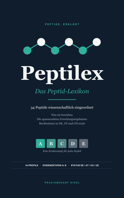 Peptilex 2 – Das Peptid-Lexikon, Buchcover