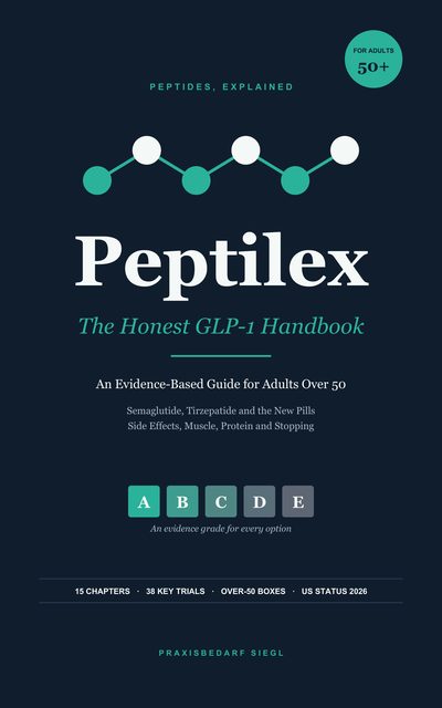 Peptilex – The Honest GLP-1 Handbook, book cover